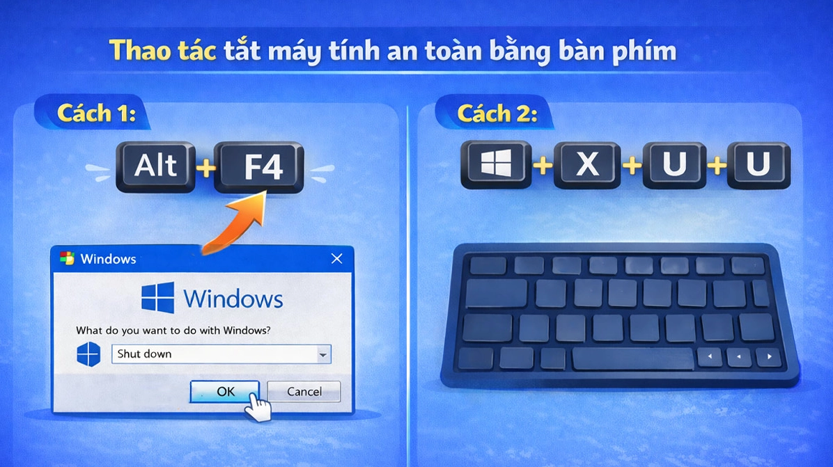 So sánh chế độ Sleep và Hibernate trên máy tính