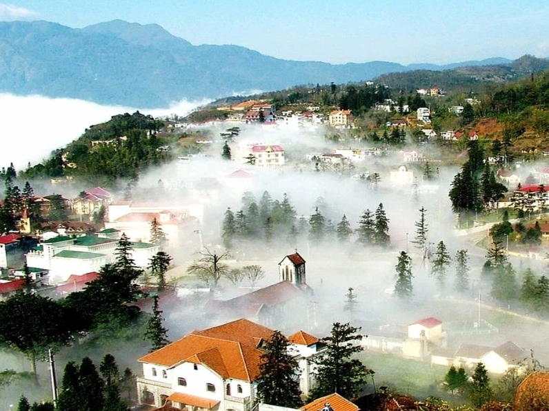 Thác Bạc Tam Đảo thơ mộng