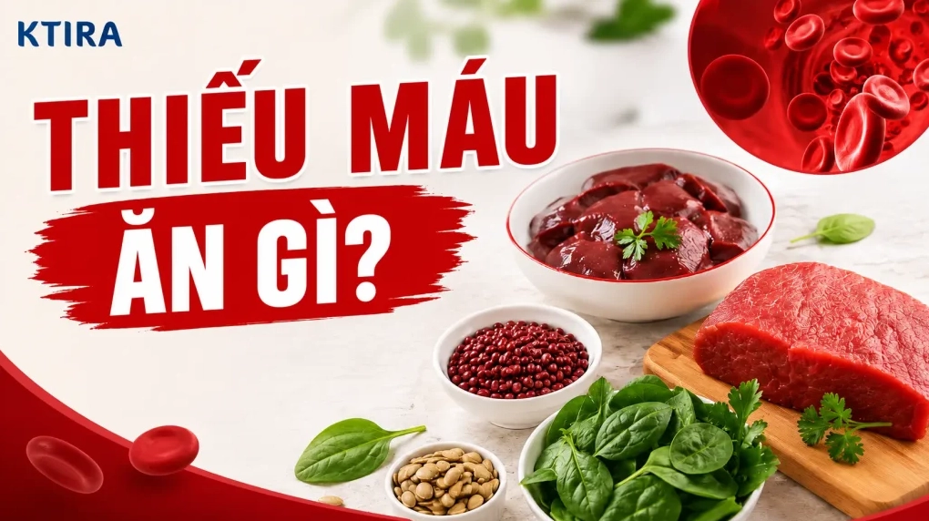 Thiếu máu ăn gì?
