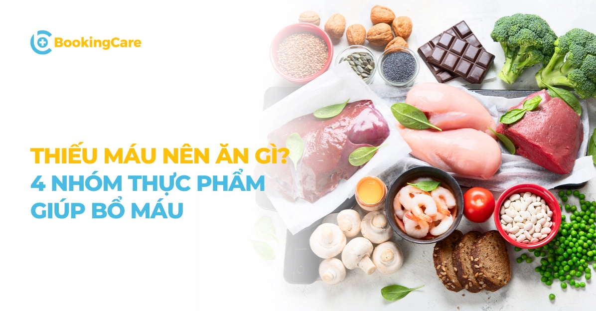 Thiếu máu nên ăn gì?