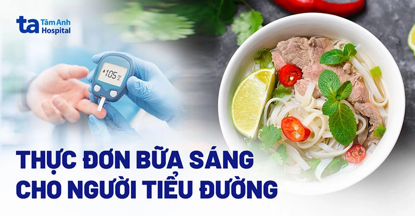 Thực đơn bữa sáng khoa học cho người tiểu đường