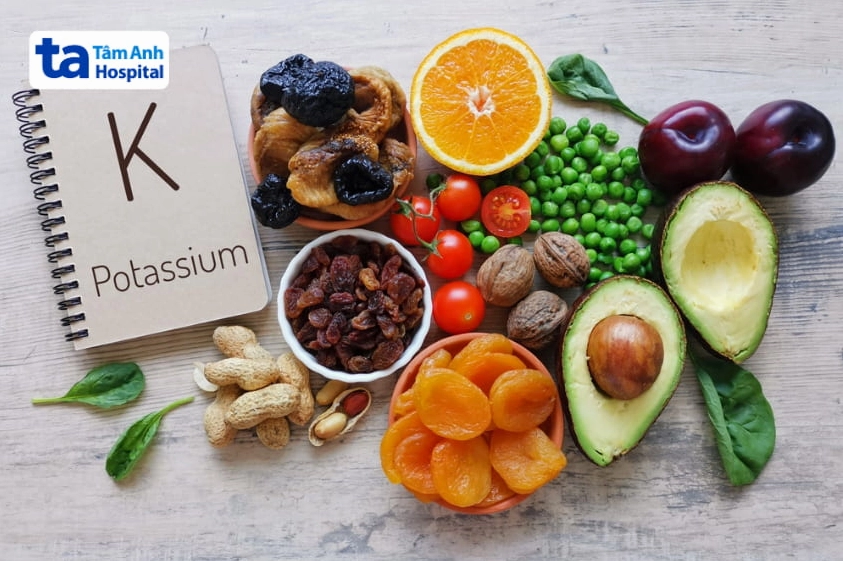 Thực phẩm giàu kali giúp hạ huyết áp tự nhiên