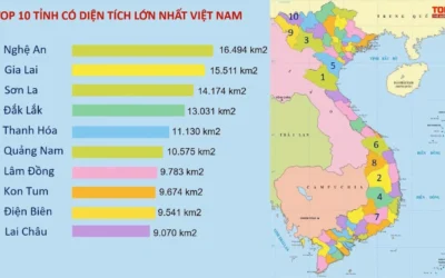 Tỉnh Nào Là Tỉnh Có Diện Tích Lớn Nhất Việt Nam?