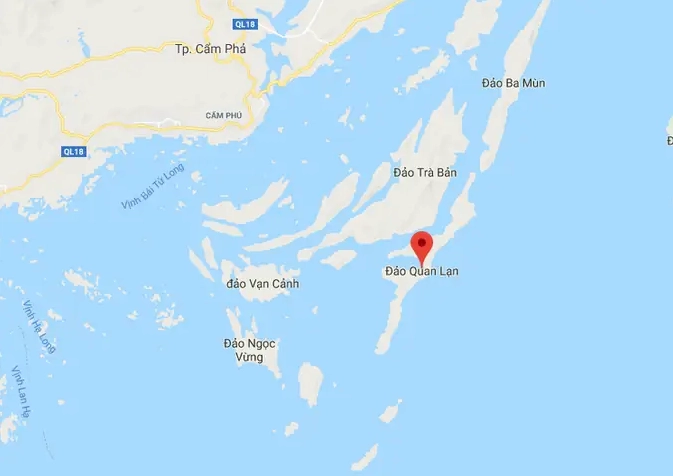 Toàn cảnh đảo Cô Tô nhìn từ trên cao