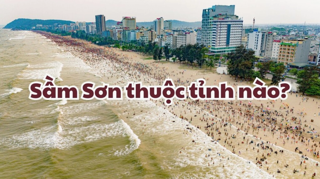 Toàn cảnh bãi biển Sầm Sơn, Thanh Hóa