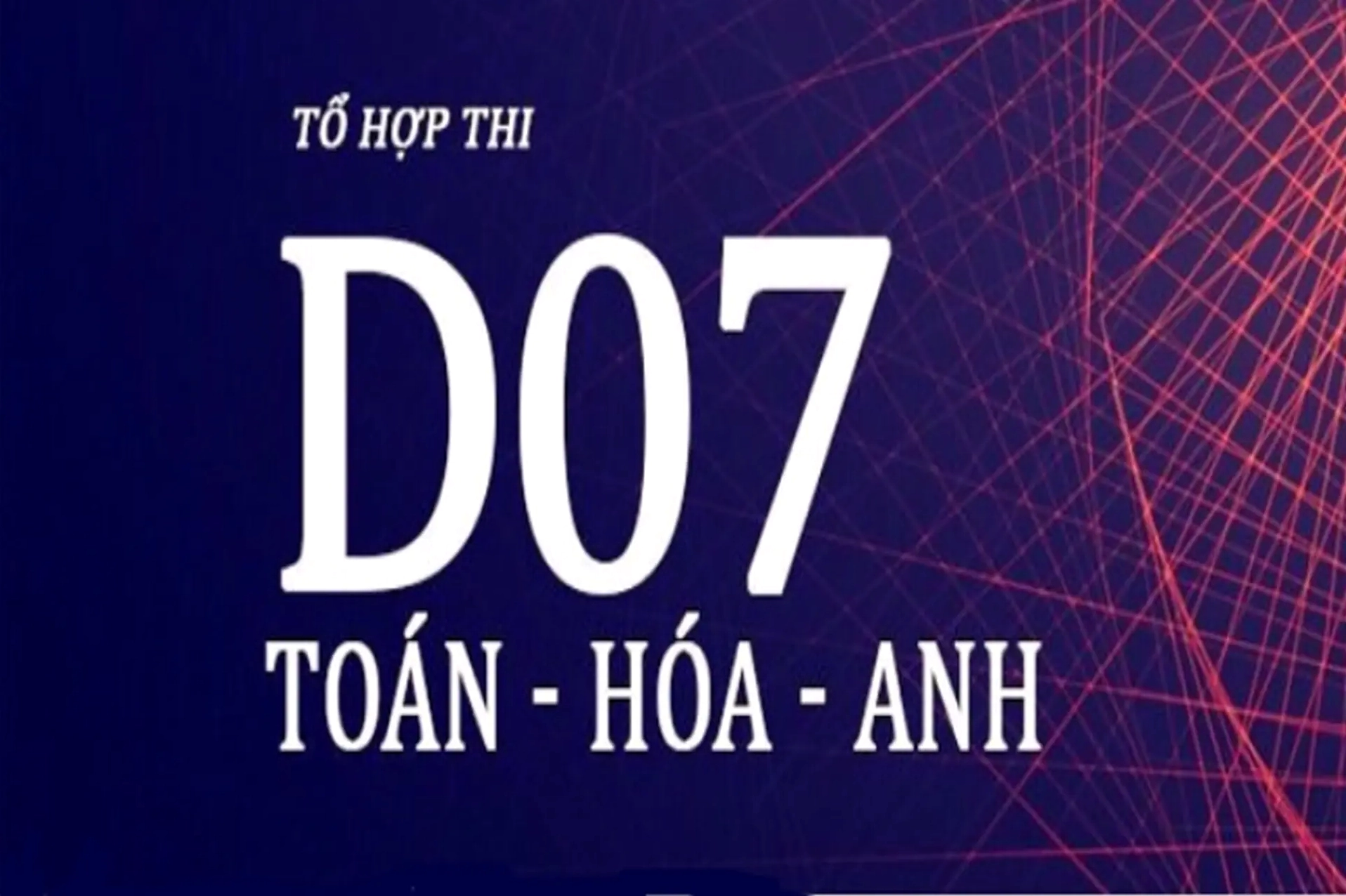 Tổng quan về các môn học trong khối D07