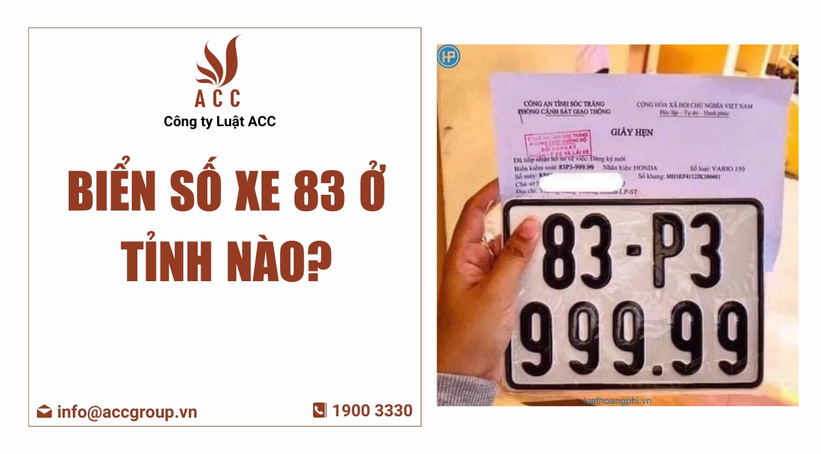 Tra cứu thông tin biển số xe 83