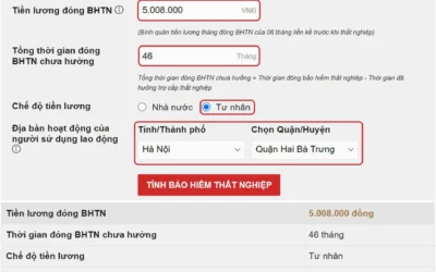 Trợ cấp thất nghiệp tính như thế nào? Hướng dẫn chi tiết 2026