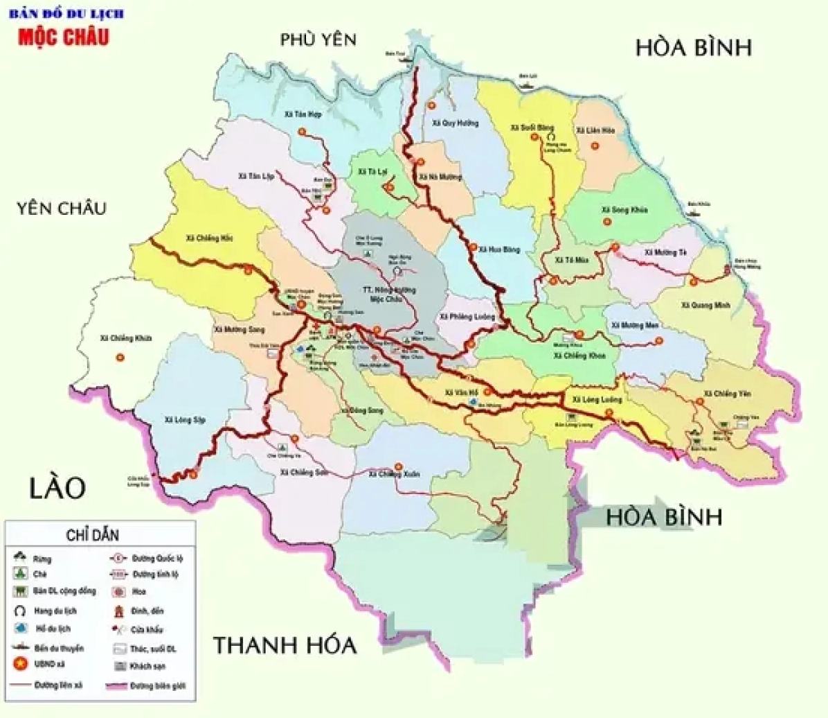 Đường lên Mộc Châu, Sơn La