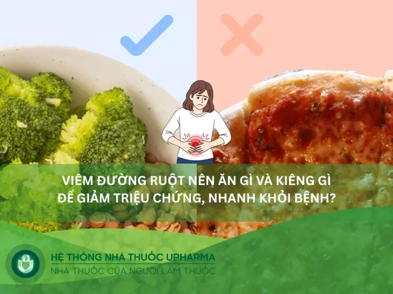 Viêm đường ruột nên ăn gì? Chế độ dinh dưỡng hồi phục nhanh từ chuyên gia