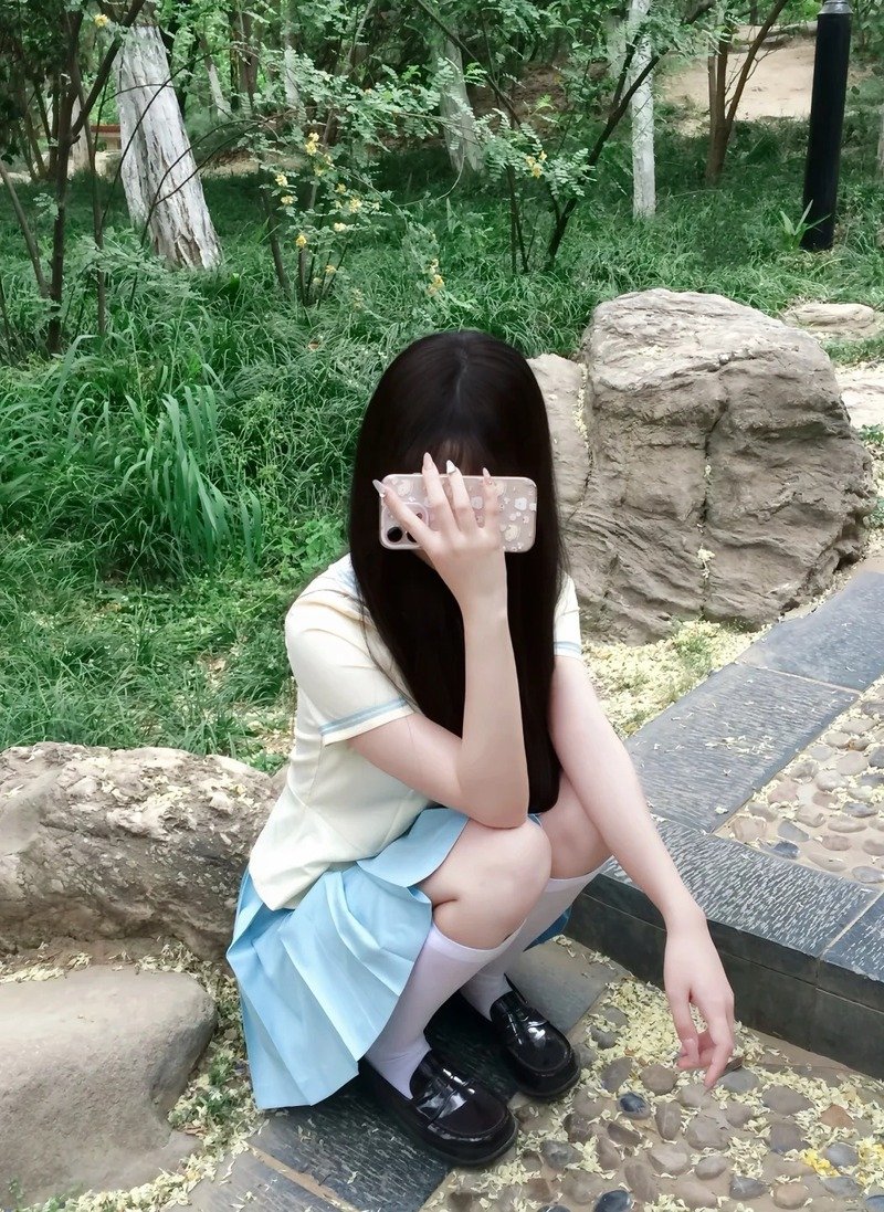 ảnh gái xinh giấu mặt 12