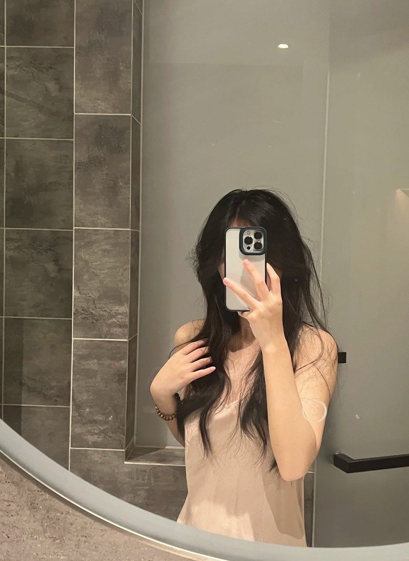 ảnh gái xinh giấu mặt 9