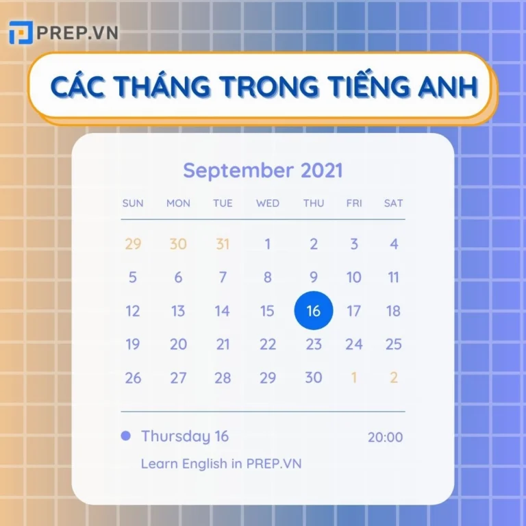 Bỏ Túi 12 Tháng Tiếng Anh: Cách Đọc, Viết & Ghi Nhớ Chuẩn 2026