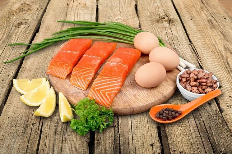 Các loại cá béo giàu omega-3 tốt cho người nhồi máu cơ tim.