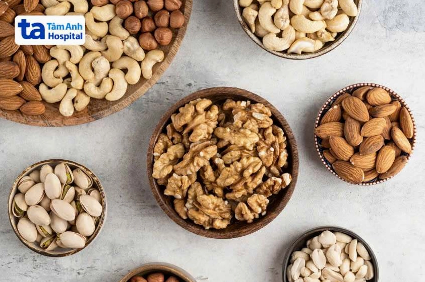 Các loại hạt chứa nhiều vitamin tăng hồng cầu