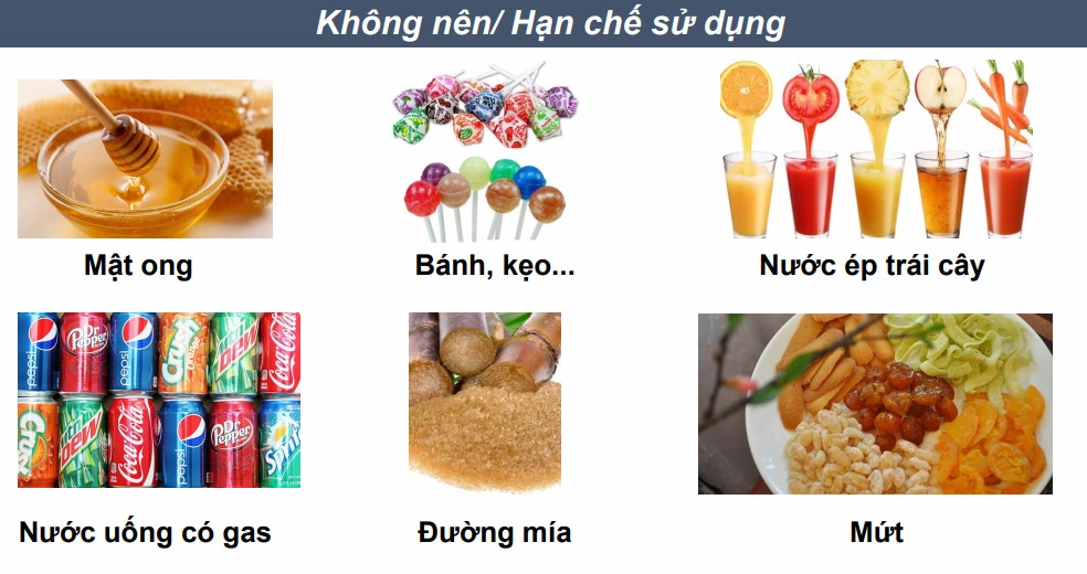 Các thực phẩm nên tránh nếu muốn giảm chỉ số đường huyết