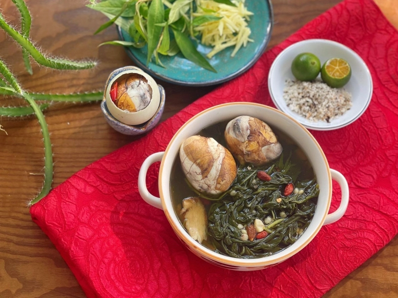Chế biến trứng vịt lộn an toàn