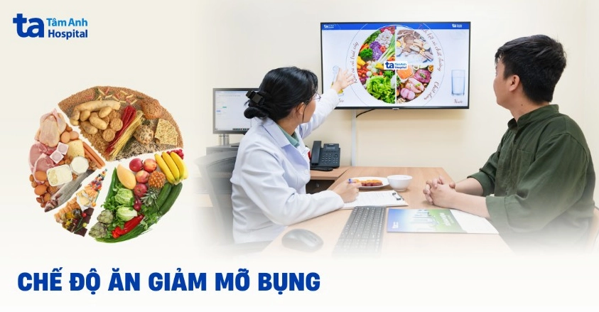 Chế độ ăn giảm mỡ bụng khoa học nhanh, dù kiêng mà dinh dưỡng đủ