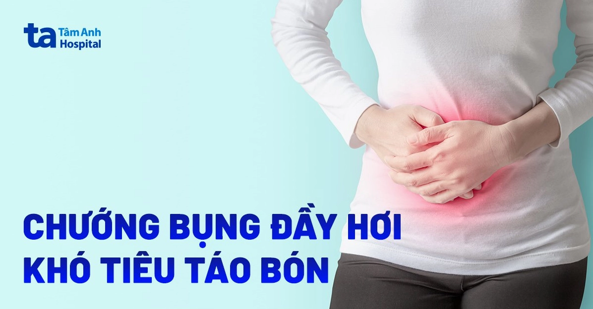 Chướng bụng đầy hơi khó tiêu táo bón là dấu hiệu cảnh báo bệnh gì?