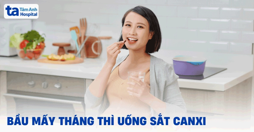 Có bầu mấy tháng thì uống sắt và canxi? Bổ sung thế nào thì phù hợp?