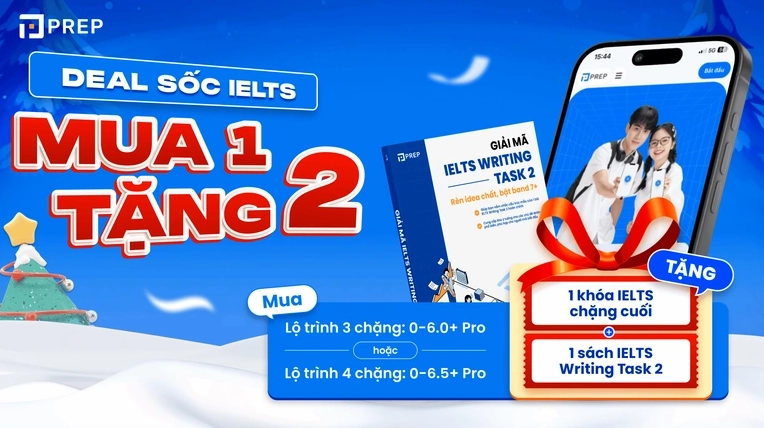Cơ hội học IELTS hấp dẫn