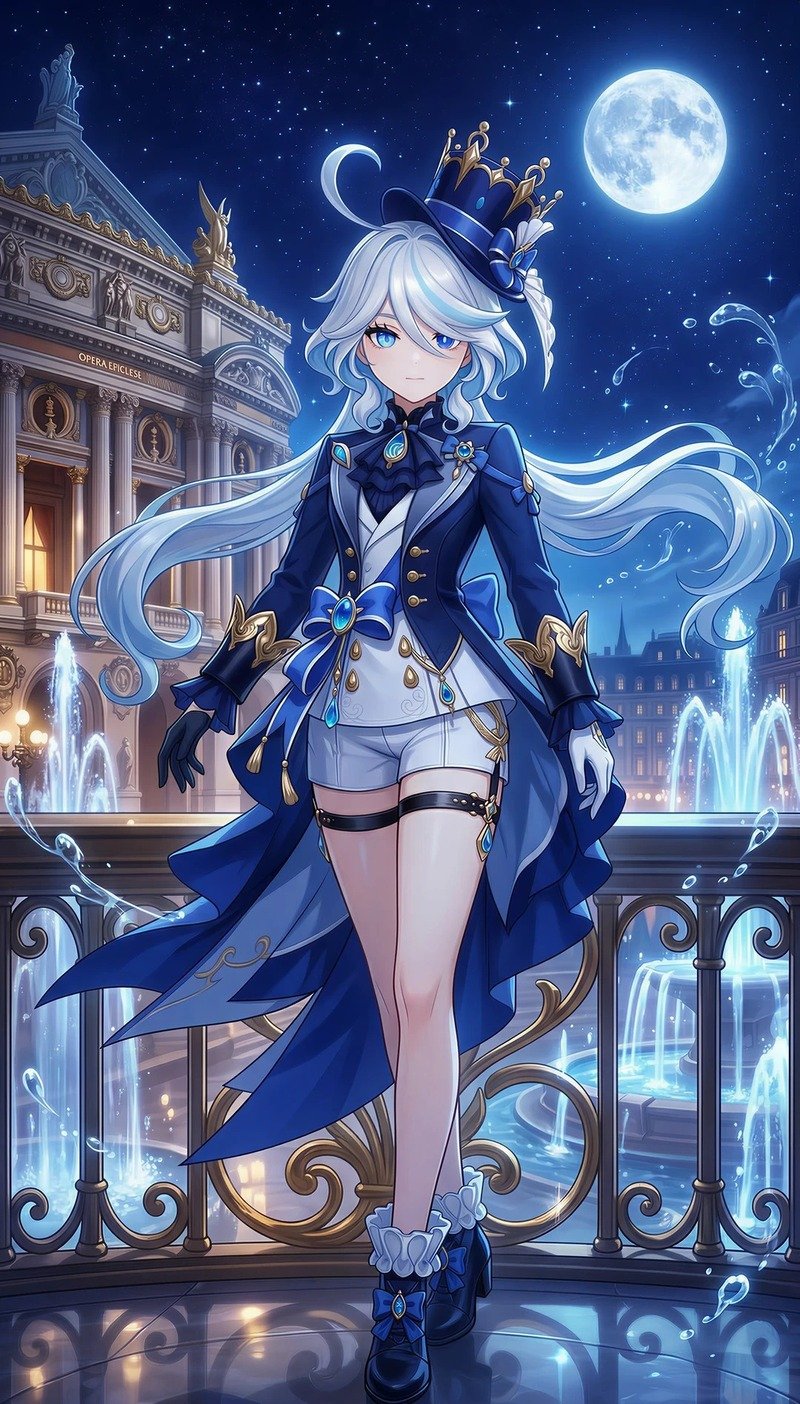 Furina anime mang phong cách thanh lịch được nhiều fan yêu thích