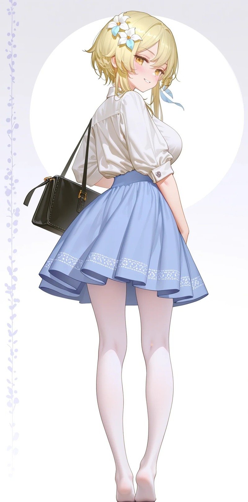 gái anime mặc váy ngắn 10