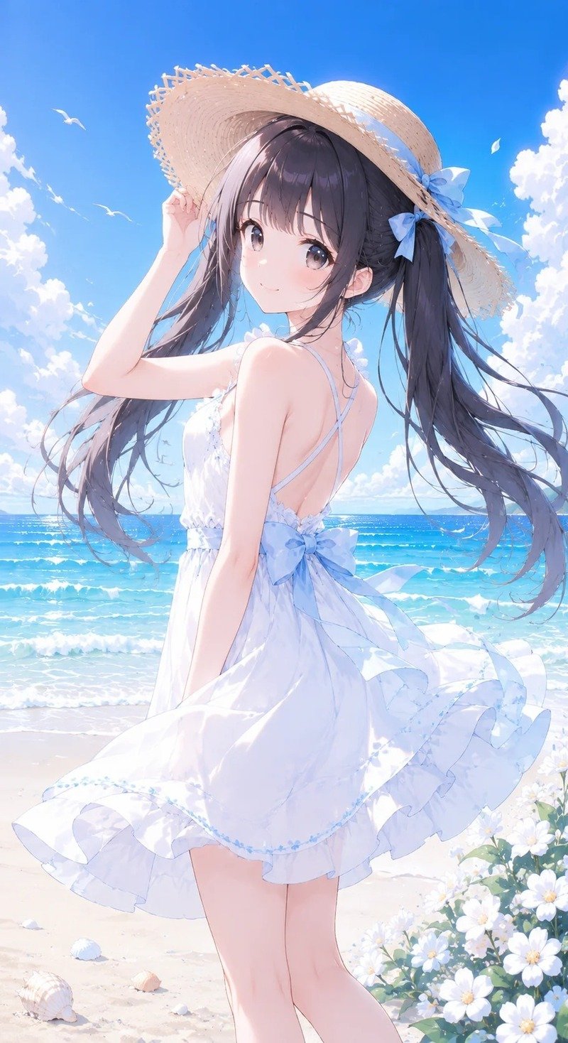 gái anime mặc váy ngắn 28