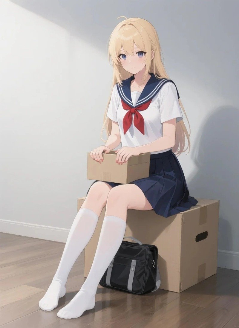 gái anime mặc váy ngắn 6