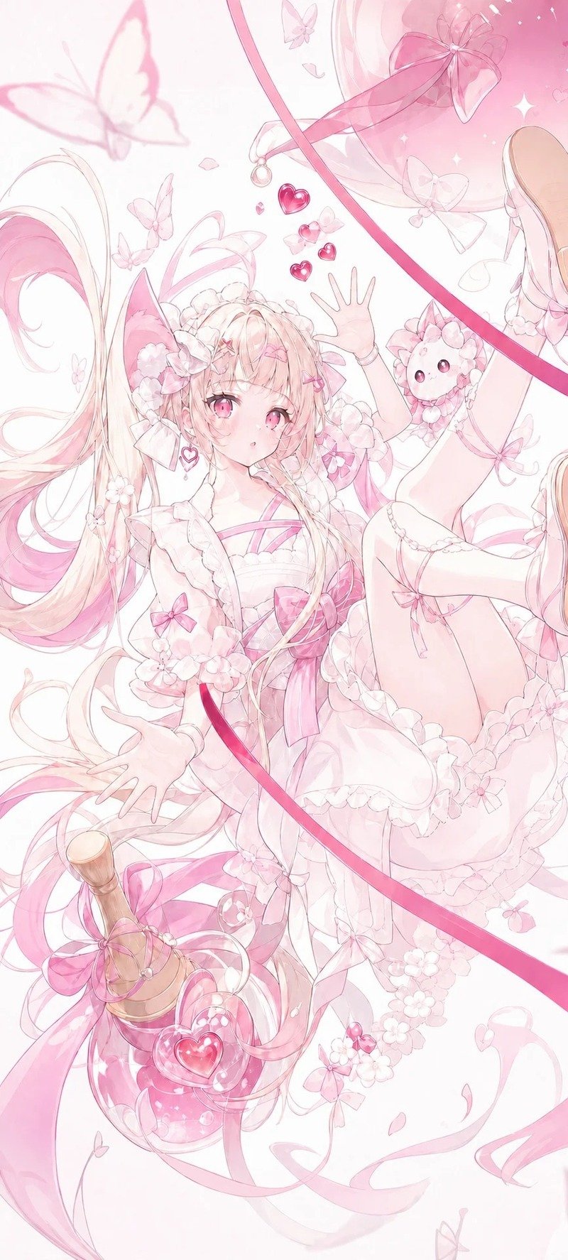 gái xinh anime mặc pinky 16