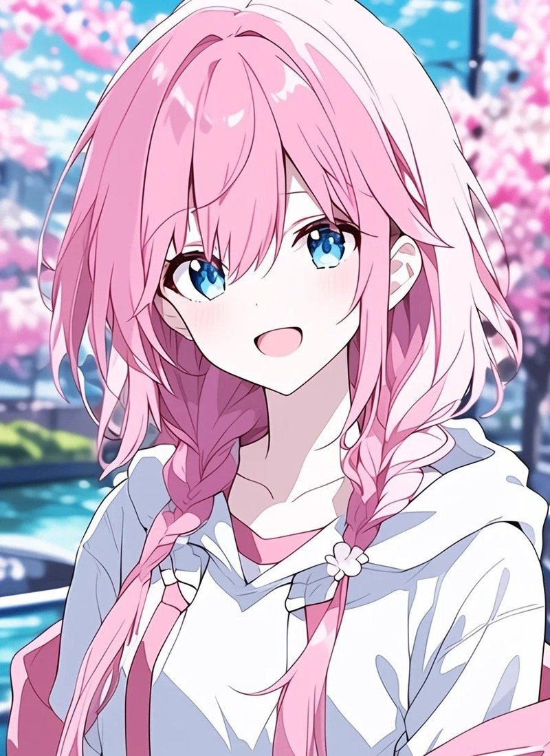 gái xinh anime mặc pinky 18