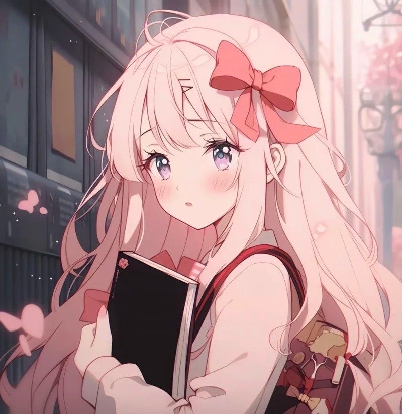 gái xinh anime mặc pinky 23
