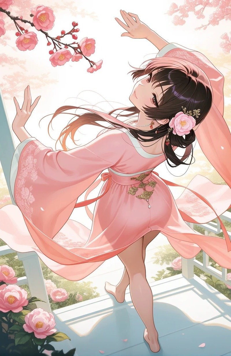 gái xinh anime mặc pinky 25
