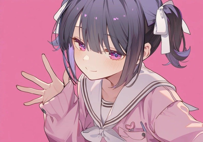 gái xinh anime mặc pinky 29