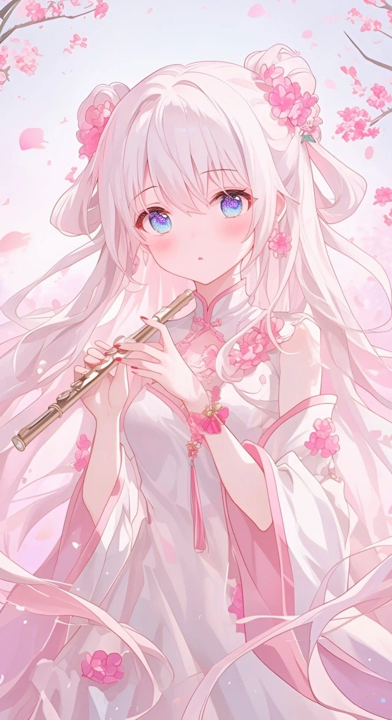 gái xinh anime mặc pinky 8