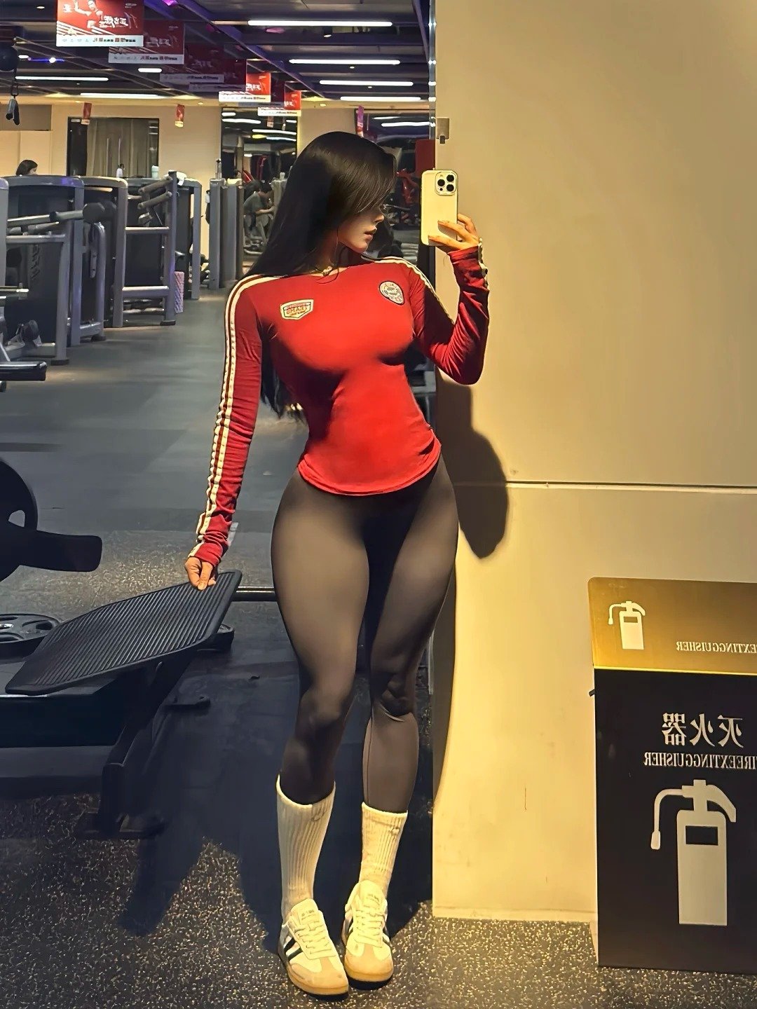 gái xinh tập gym 12