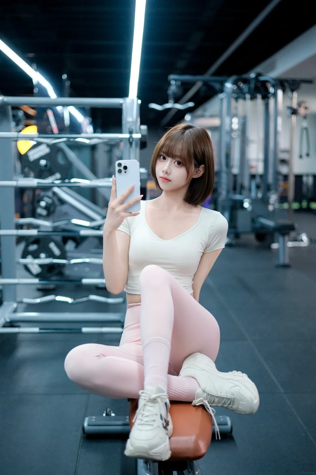 gái xinh tập gym 14