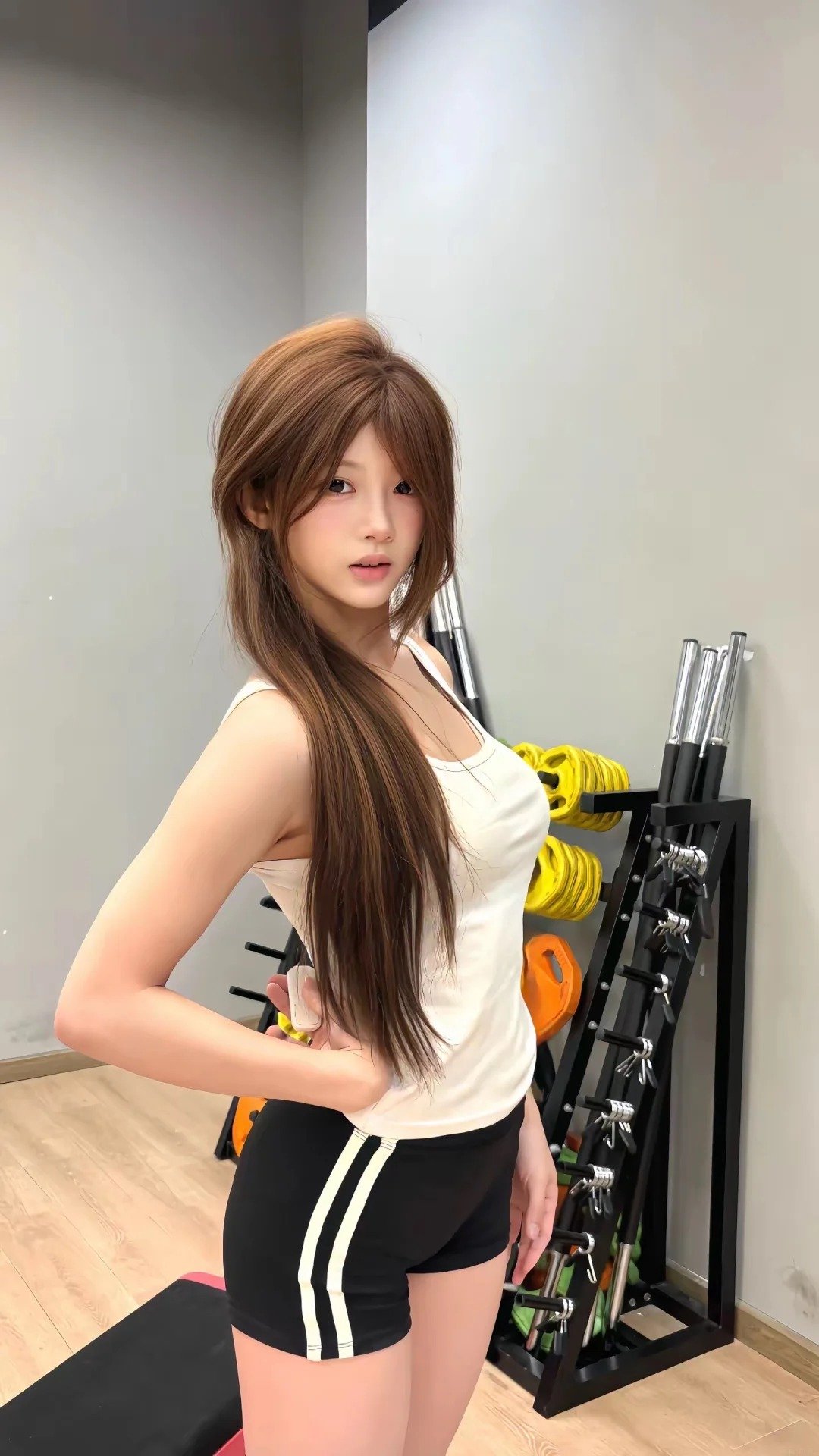 gái xinh tập gym 8