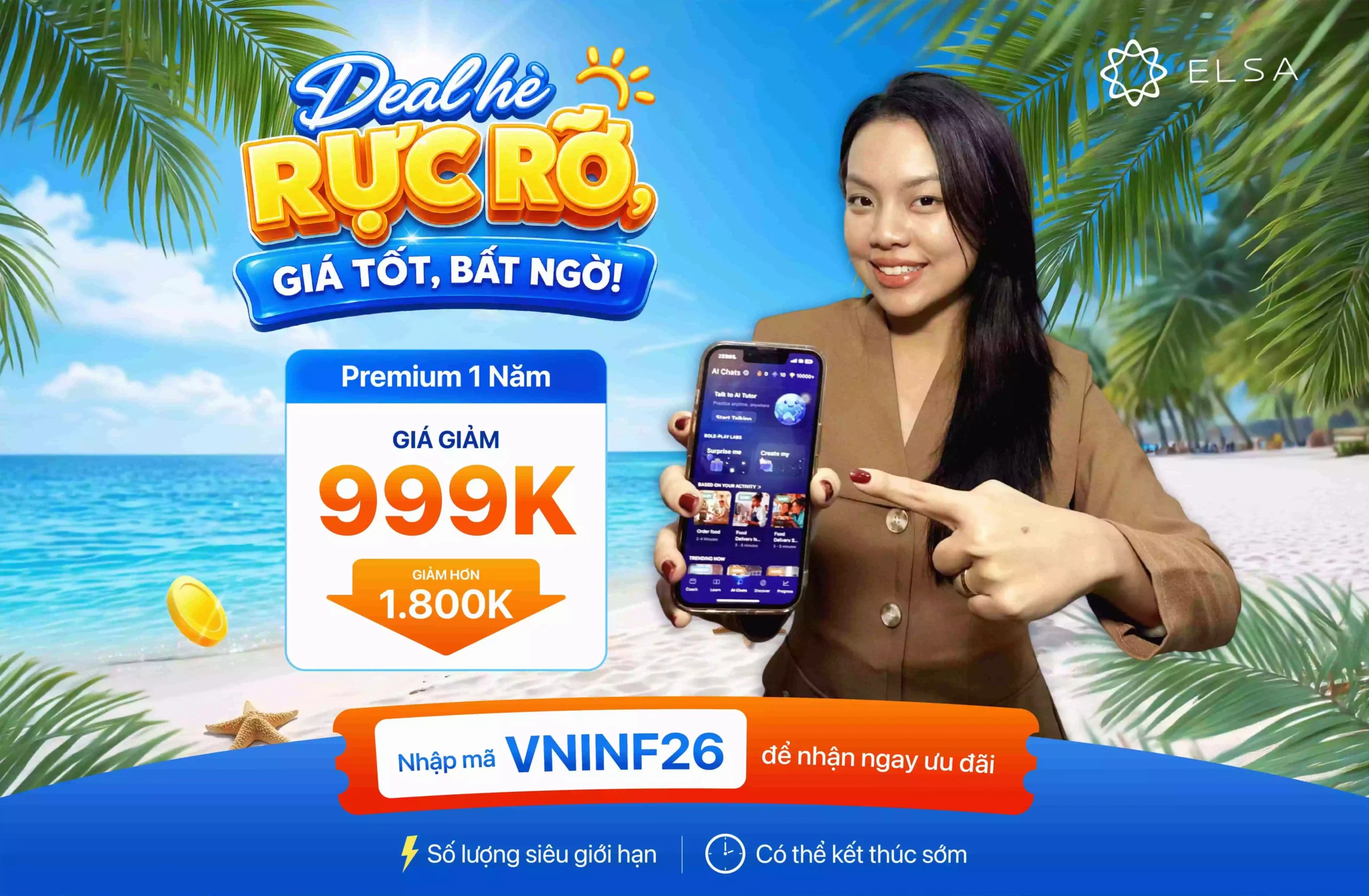 Giới thiệu dịch vụ ELSA Premium 1 năm
