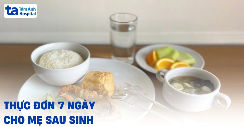 Gợi ý thực đơn dinh dưỡng cho mẹ sau sinh