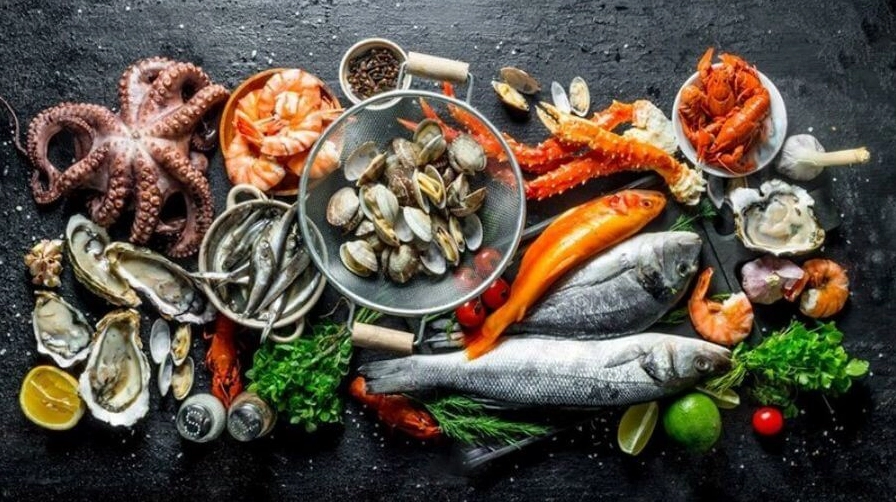 Hải sản có thể gây kích ứng và sẹo lồi