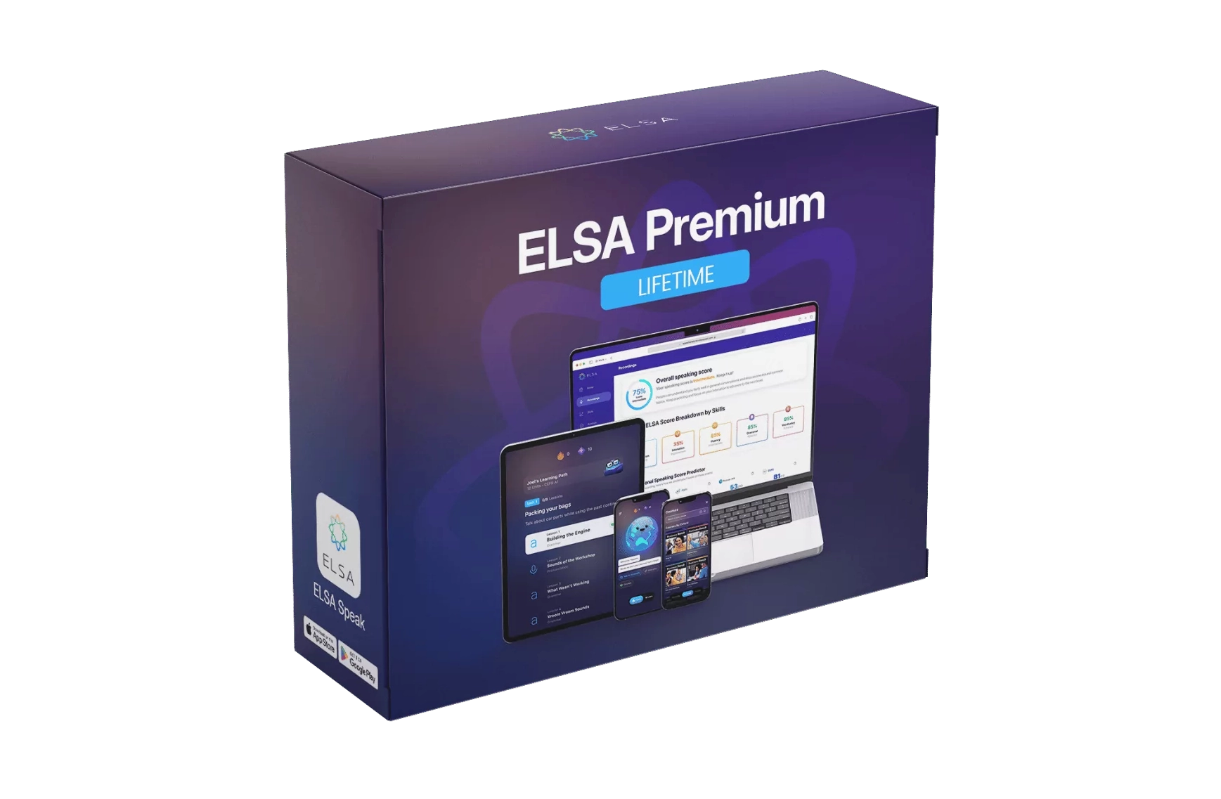 Hình ảnh quảng cáo dịch vụ ELSA Premium