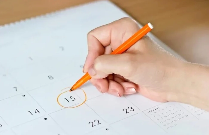 Hình minh họa cách viết ngày tháng tiếng Anh