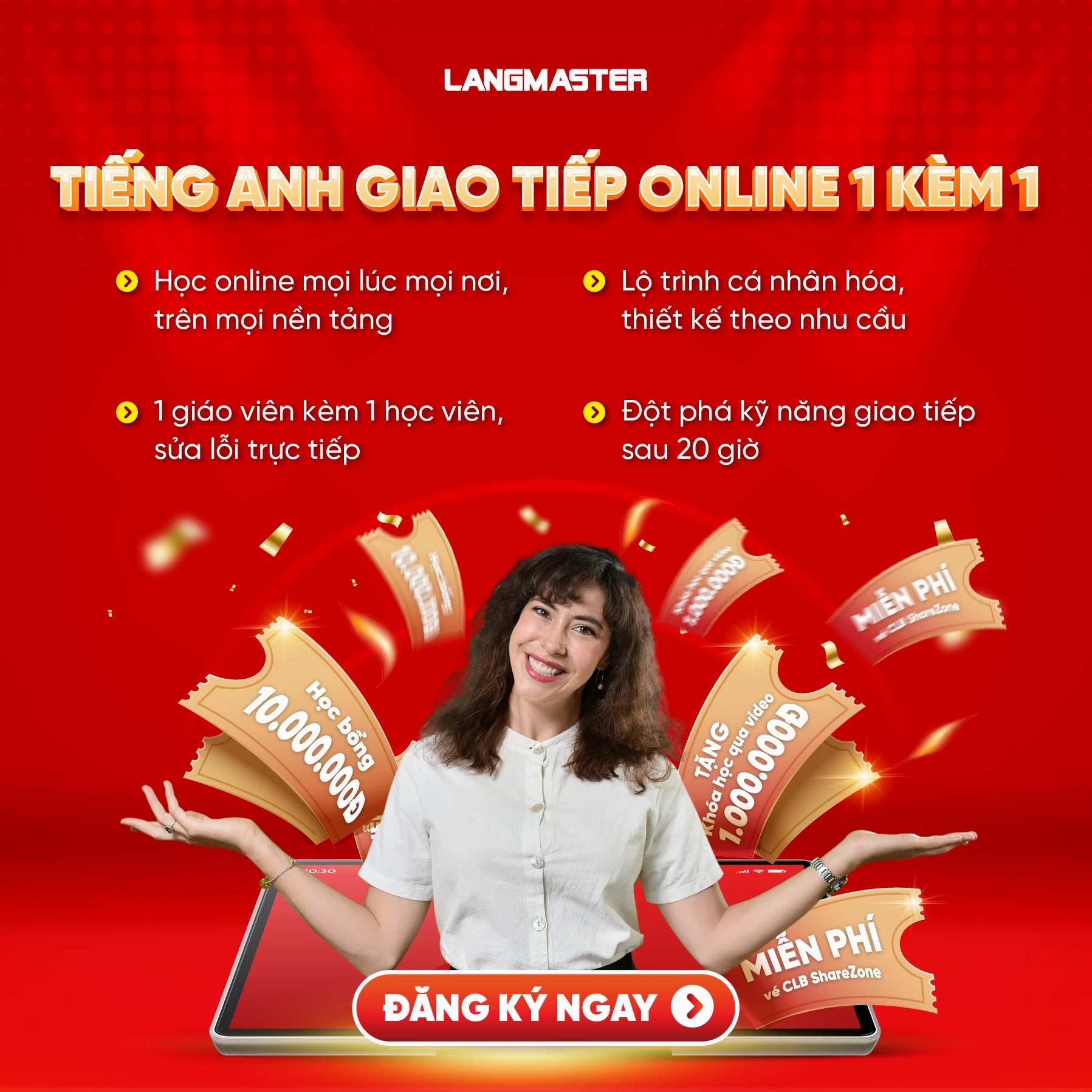 KHOÁ HỌC TRỰC TUYẾN 1 KÈM 1