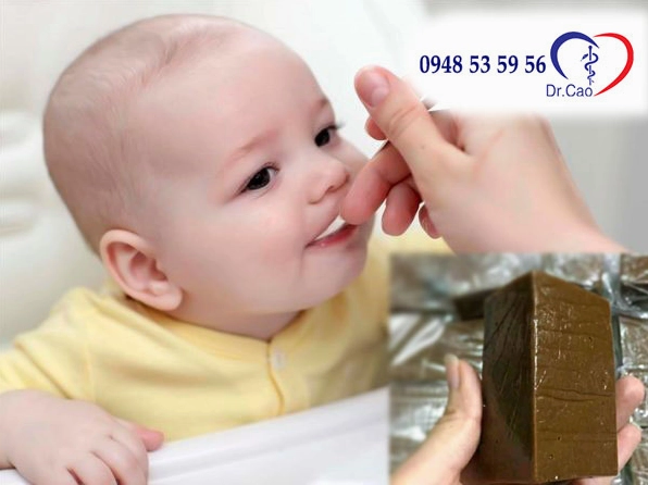 Không sử dụng cao ngựa cho trẻ dưới 6 tháng