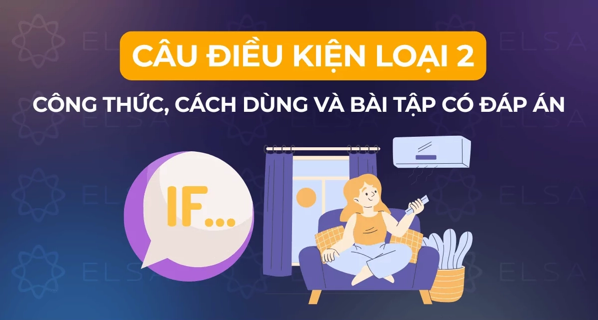 Minh họa cấu trúc câu điều kiện loại 2