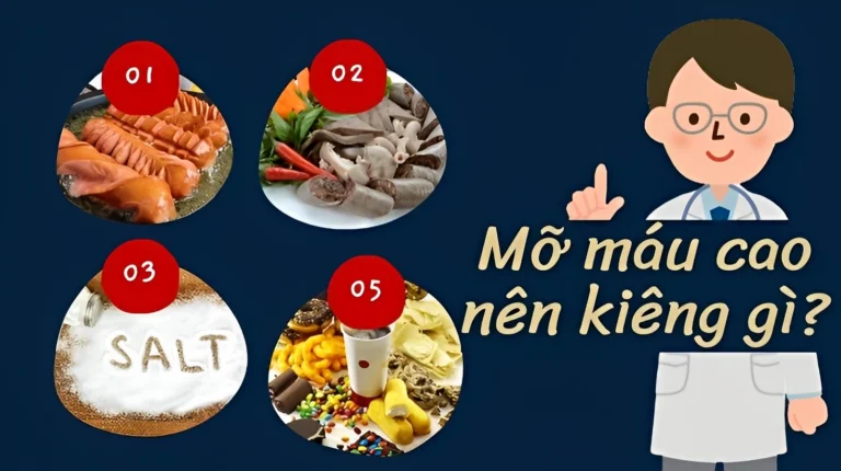 Mỡ Máu Cao Nên Kiêng Ăn Gì? Danh Sách Thực Phẩm Cần Tránh Ngay
