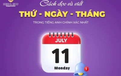 Ngày Tháng Trong Tiếng Anh: Nắm Vững Cách Viết Chuẩn Xác 2026