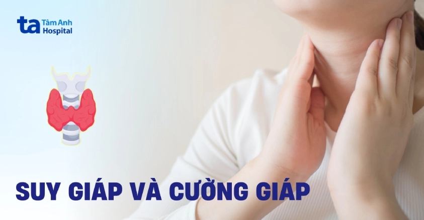 Phân biệt suy giáp và cường giáp