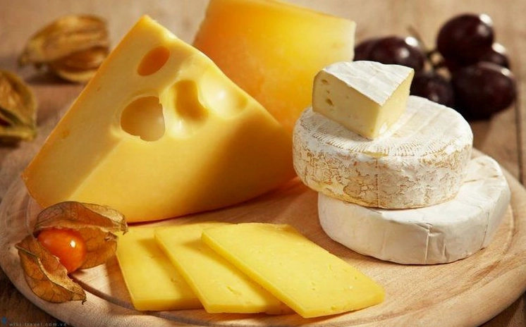 Phô mai cũng là thực phẩm tăng cân hiệu quả